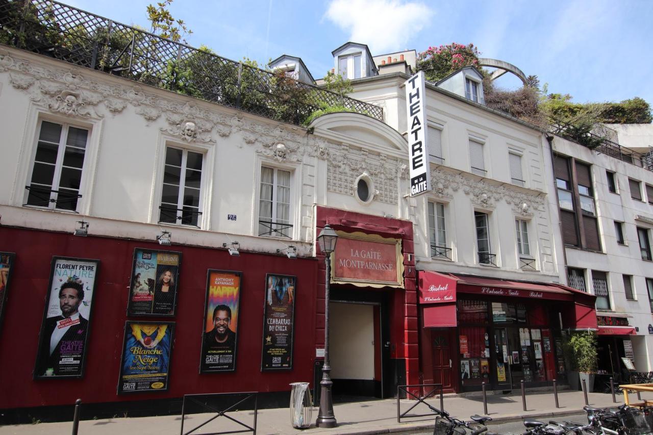 Montparnasse - La Gaite 1Bdr Apartment Paris Exterior photo